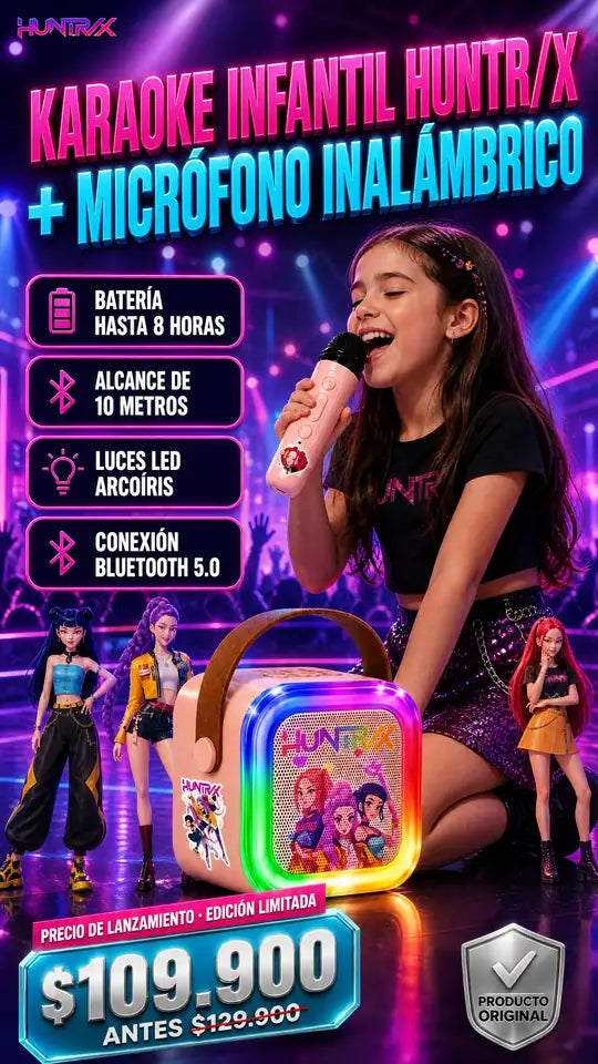 KARAOKE GUERRERAS KPOP EL REGALO QUE TODA NIÑA DESEA APROVECHA PRECIO DE PREVENTA