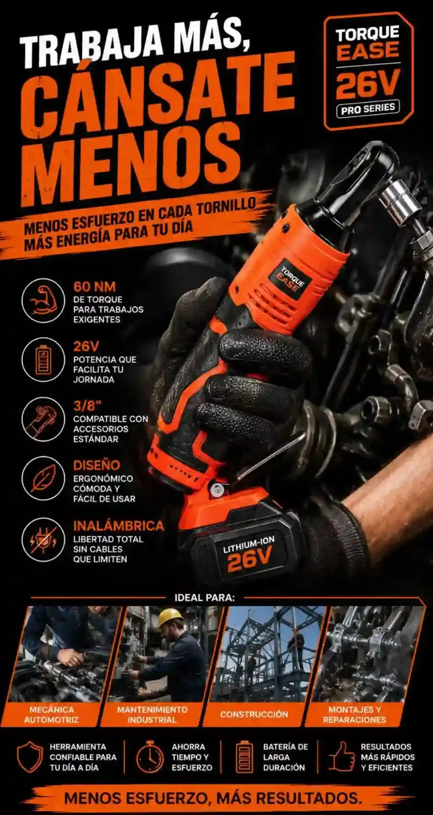 Llave Trinquete Eléctrica