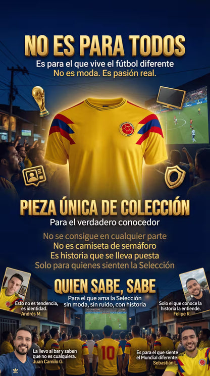 CAMISETA DE COLOMBIA HOMENAJE AL PIBE EL  10 ETERNO SOLO PARA VERDADEROS HINCHAS