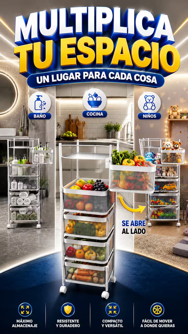 🌀ORGANIZADOR 360 SpinStore "Todo en su lugar, todo al alcance, todo organizado.