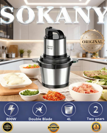 PICADORA SOKANY ORIGINAL 4 LITROS ⭐⭐⭐ HOY GARANTIA DE 1 AÑO⭐⭐⭐