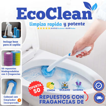 EcoClean® + 50 Repuestos CON AROMAS Y JABON INCORPORADO ESPONJAS ECOAMIGABLES de obsequió 🔥HOY 40% DCTO🔥